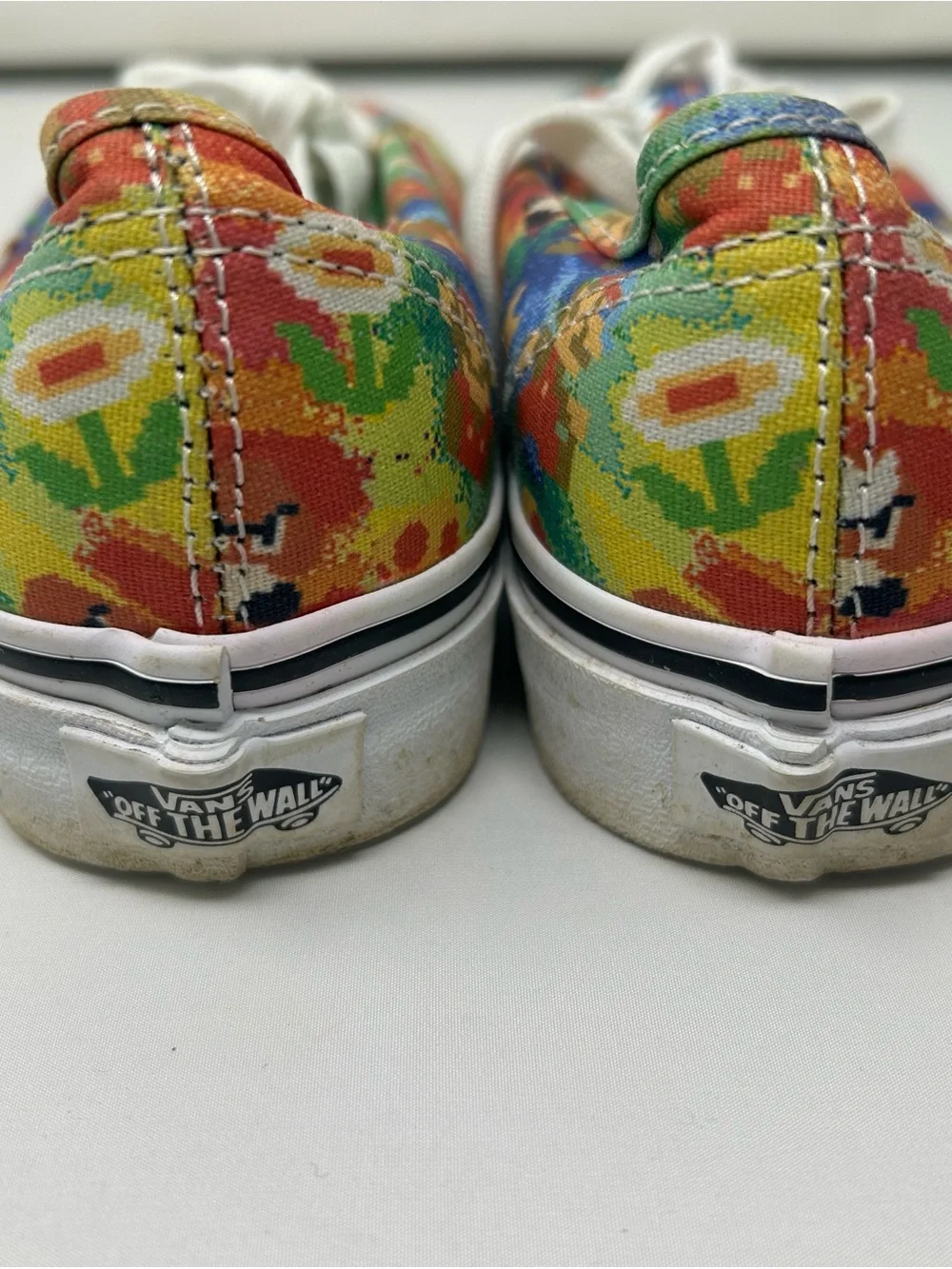 Vans Low-Top Sneakers Super Mario Bros Print